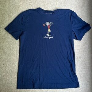 Life Is Good Golf T-Shirt